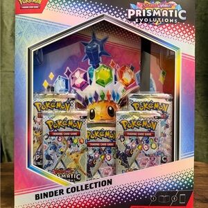 Pokémon Prismatic Evolutions Binder Collection